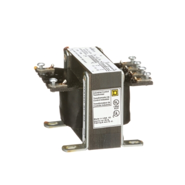 Schneider Electric Control Transformer; 50 VA; 220V x 440V; 230V x 460V; 240V x 480V Primary; 110V; 115V; 120V Secondary; Single-Phase; No Fusing